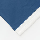 Kleurenstrepen Fleece Deken (Hoek)