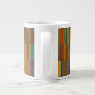 Kleurenstrepen Grote Koffiekop