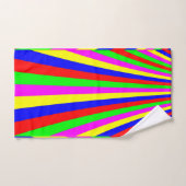 Kleurenstrepen Handdoek (Handdoek)