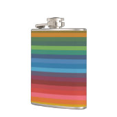 Kleurenstrepen Heupfles (Links)