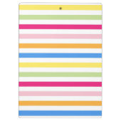 Kleurenstrepen Klembord (Achterkant)