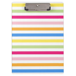 Kleurenstrepen Klembord