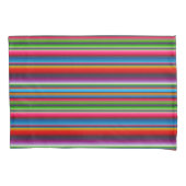 Kleurenstrepen Kussensloop (Voorkant-Links)