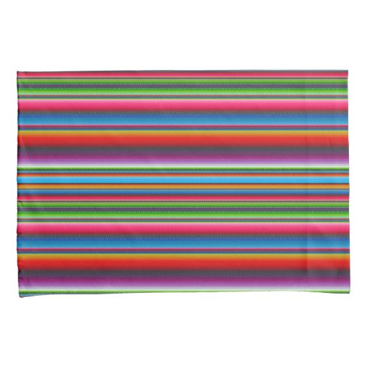Kleurenstrepen Kussensloop (Voorkant-Rechts)
