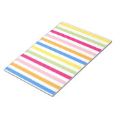 Kleurenstrepen Notitieblok (Schuin)