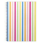 Kleurenstrepen Notitieboek (Voorkant)