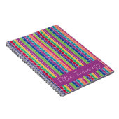 Kleurenstrepen Notitieboek (Rechterzijde)