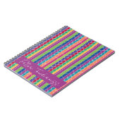 Kleurenstrepen Notitieboek (Linkerzijde)