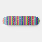 Kleurenstrepen Persoonlijk Skateboard (Horizontaal)