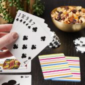 Kleurenstrepen Pokerkaarten (Insitu)