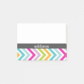 Kleurenstrepen Post-it® Notes (Voorkant)