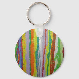 Kleurenstrepen Sleutelhanger