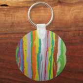 Kleurenstrepen Sleutelhanger (Voorkant)