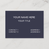 Kleurenstrepen Visitekaartje (Achterkant)