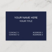 Kleurenstrepen Visitekaartje (Achterkant)