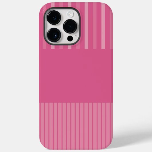 Kleurenstrepen voor Pop - Roze Case-Mate iPhone Case (Achterkant)