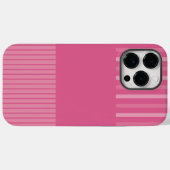Kleurenstrepen voor Pop - Roze Case-Mate iPhone Case (Achterkant (horizontaal))