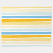 Kleurenstrips 02 fleece deken (Voorkant (Horizontaal))