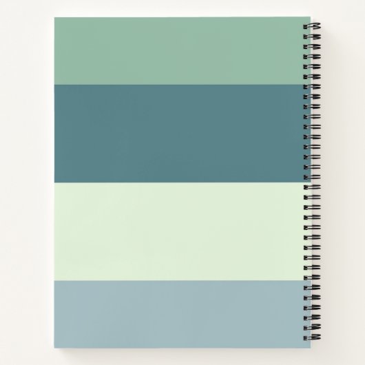 Kleurenstrips opnieuw plaatsen notitieboek (Achterkant)