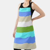 Kleurenstrips voor het strand van Sint Maarten Schort (Insitu)