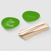 Kleurentaal - Citroengroen Handwaaier (Niet-gemonteerd)