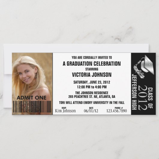 kleurentemet voor Afstuderen Kaart (Voorkant)