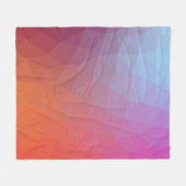 kleurenthema mozaïek abstracte achtergrond abstrac fleece deken (Voorkant (Horizontaal))