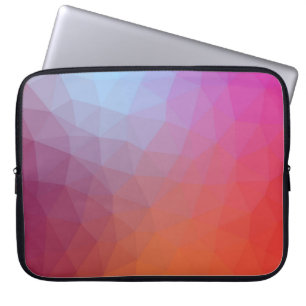 kleurenthema mozaïek abstracte achtergrond abstrac laptop sleeve