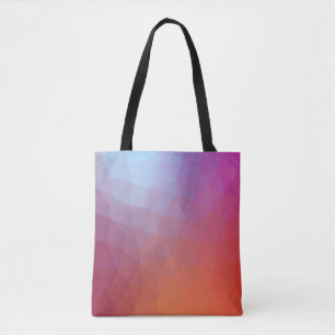 kleurenthema mozaïek abstracte achtergrond abstrac tote bag