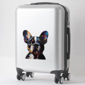 Kleurentheorie Frenchie Sticker (Koffer)