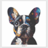 Kleurentheorie Frenchie Sticker (Vel)