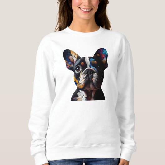 Kleurentheorie Frenchie Trui (Voorkant)