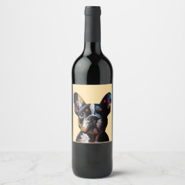 Kleurentheorie Frenchie Wijn Etiket