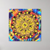 Kleurentherapie Uitgerekte Canvasdruk Canvas Afdruk (Voorkant)