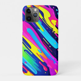 Kleurenuitbarsting: Abstracte stroom Case-Mate iPhone Case