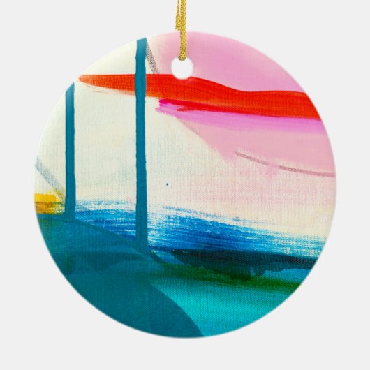 Kleurenuitvoering Keramisch Ornament (Achterkant)