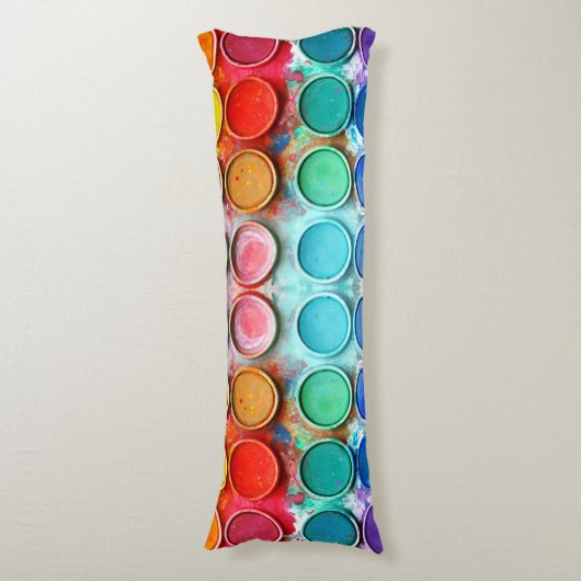 Kleurenvak voor vloerverf lichaamskussen (Voorkant Verticaal)