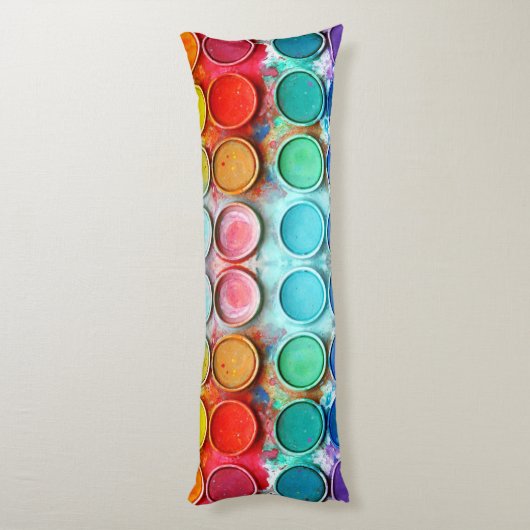 Kleurenvak voor vloerverf lichaamskussen (Achterkant (Verticaal))