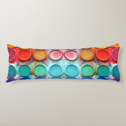 Kleurenvak voor vloerverf lichaamskussen (Voorkant)