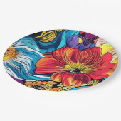 Kleurenventilator Papieren Bordje (Gekanteld)