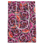 Kleurenventilator Roos Medium Cadeauzakje (Achterkant)