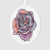 Kleurenventilator Roos Ornament (voorkant)