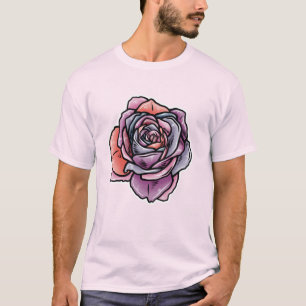 Kleurenventilator Roos T-shirt