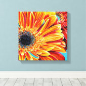 Kleurenverbranding II Canvas Afdruk (Insitu (Houten vloer))