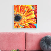 Kleurenverbranding II Canvas Afdruk (Insitu (Woonkamer))