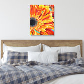 Kleurenverbranding II Canvas Afdruk (Insitu (Slaapkamer))