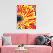 Kleurenverbranding II Canvas Afdruk (Insitu (Woonkamer))
