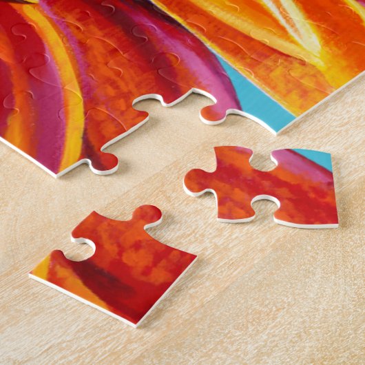 Kleurenverbranding II Legpuzzel (Zijkant)