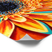 Kleurenverbranding II Poster (Hoek)