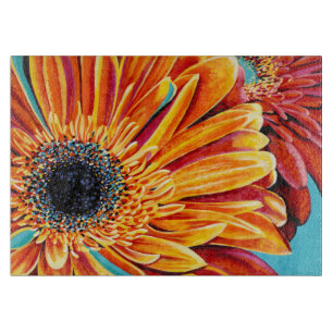 Kleurenverbranding II Snijplank